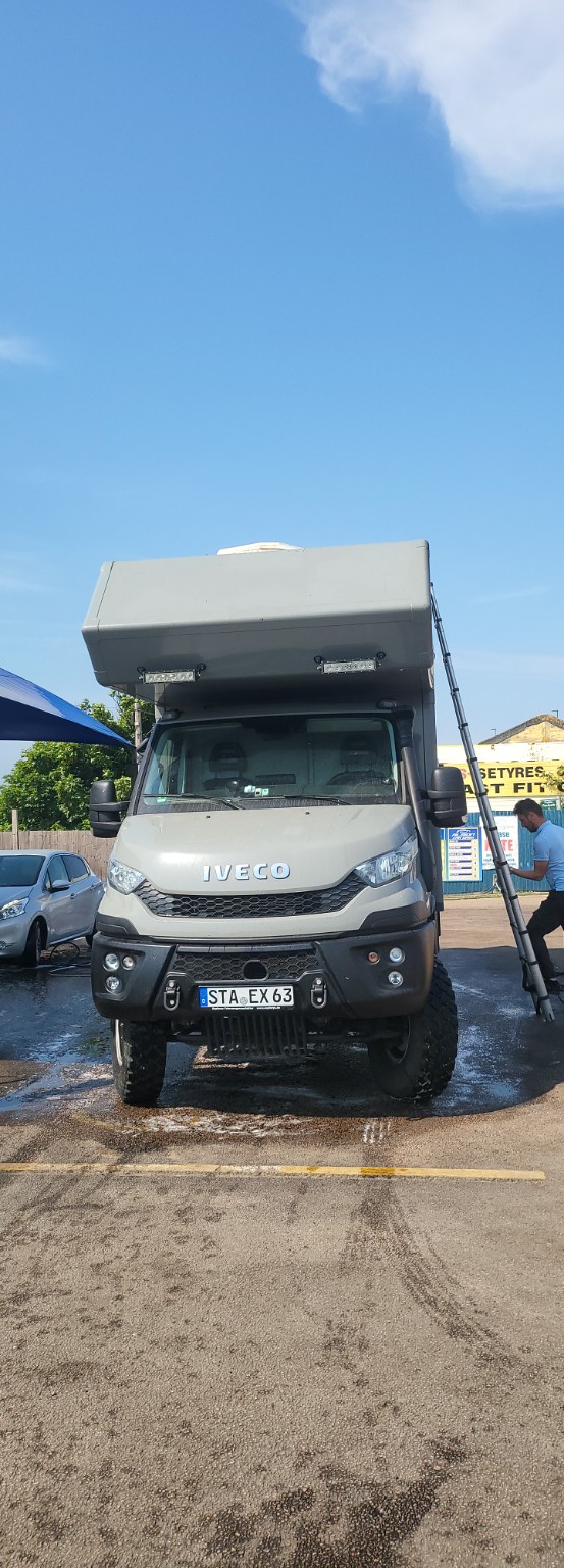 IVECO expedition vehicle at Beach Green Valeting